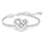 Byzylyk për femra Swarovski Matrix 5648299, i argjendtë