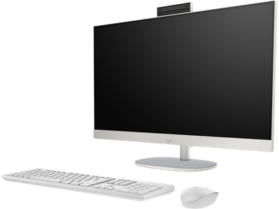 Kompjuter HP PC AIO 27-cr1011na, 27", Intel Core Ultra 5 125U, 16GB RAM, 512GB SSD, Intel Graphics, Shell White