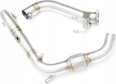 Downpipe shkarkimi VW Scirocco III 1.4 TSI 160HP, 63.5mm, çelik inox
