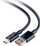 Kabllo USB 3MK 3M005894, USB A në USB C, 1.2 m, e zezë