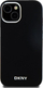 Kapak telefoni DKNY Liquid Silicone Magsafe për iPhone 15, plastik, i zi