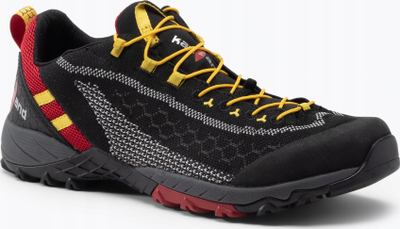 Këpucë trekking Kayland Alpha Knit, burra, taban Vibram, të zeza