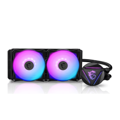 Ftohës Liquid MSI MAG CORELIQUID 240R V2 – 240mm AIO ARGB (Black)