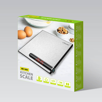 Peshore kuzhine Maestro MR-1804, 5kg, ekran LCD, çelik inox ngjyrë argjendi