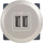 Prizë USB Legrand Celiane, 2x USB Type A, 3A, gri