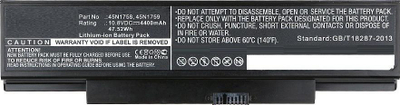 Bateri laptopi MicroBattery CoreParts MBXLE-BA0111, për Lenovo ThinkPad Edge E550 E550C E555, e zezë