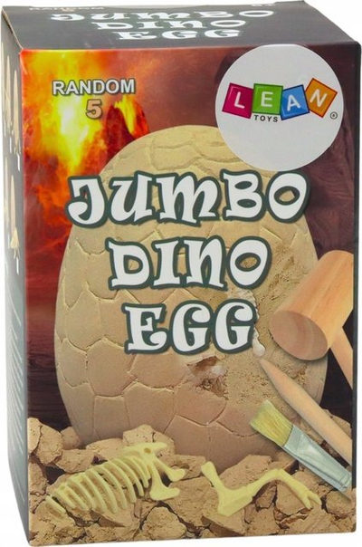 Lodër arkeologjike Leantoys Dinozaur në vezë, set gërmimi, për fëmijë