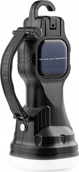 Elektrik dore kampingu Tracer Force, me panel solar, bateri 1200mAh, i zi