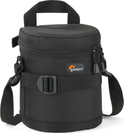 Këllëf për objektiv Lowepro Lens Case 11 x 14 cm, i zi