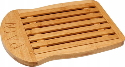 Dërrasë buke 5five Bamboo, 34 x 26 cm, bambu, kafe natyrale