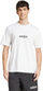 Bluzë adidas Single Jersey Linear Tee M JE9000, pambuk 100%, e bardhë