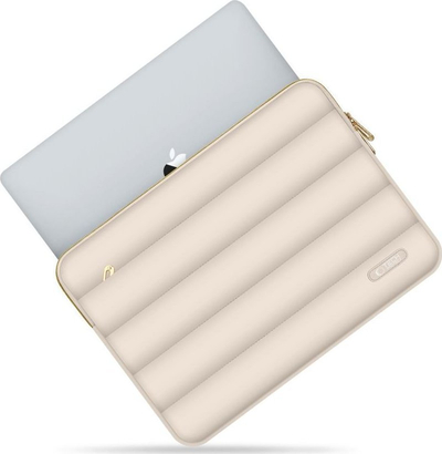 Futrollë laptopi Tech-Protect Puffy, 15-16\", ngjyrë rëre