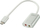 Përshtatës audio Lindy USB Type C (42711), gri