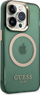 Këllëf telefoni Guess MagSafe, për iPhone 14 Pro, TPU, transparent jeshil