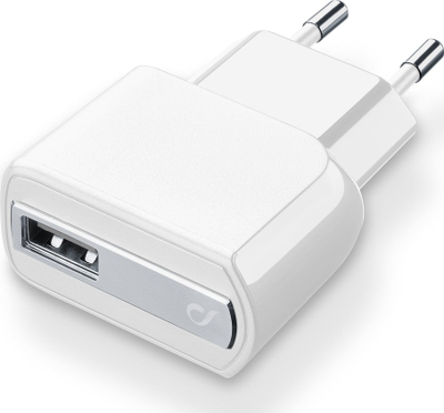 Karikues muri Cellularline Ultra Charger, 1x USB, 2.1A, i bardhë