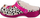 Sandale Crocs LOL Surprise Diva Girls Classic Clog Jr, material Croslite, platformë me shkëlqim, rozë me të bardhë