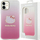 Mbulesë telefoni Hello Kitty HKHCN61HDGKEP, për iPhone 11 XR 6.1", hardcase TPU, rozë me gradient