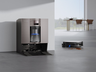 Robot fshirës Ecovacs Deebot X11 OmniCyclone, 19500 Pa, i zi