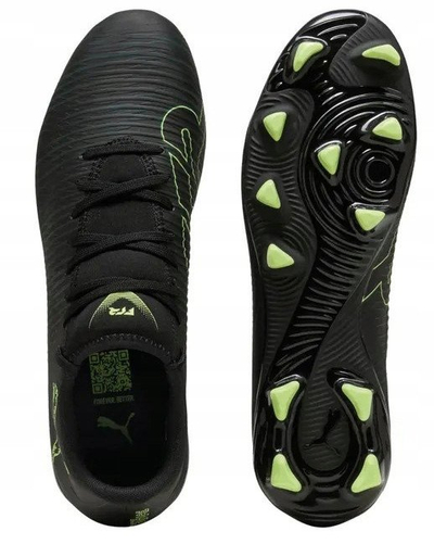 Këpucë futbolli Puma Future 8 Play FG AG 108602 02, për fusha të forta dhe artificiale, shumëngjyrëshe