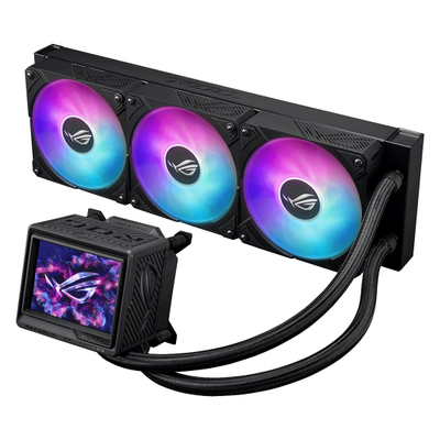 Ftohës liquid AIO ASUS ROG Ryujin III 360 ARGB Extreme, 360mm, LCD 3.5", i zi