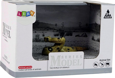 Figurinë koleksionuese LeanToys Boa Constrictor, seria Animals of the World, për fëmijë