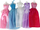 Set kukull Defa Lucy Fashion Girl, 30 cm, me aksesorë dhe fustane, rozë