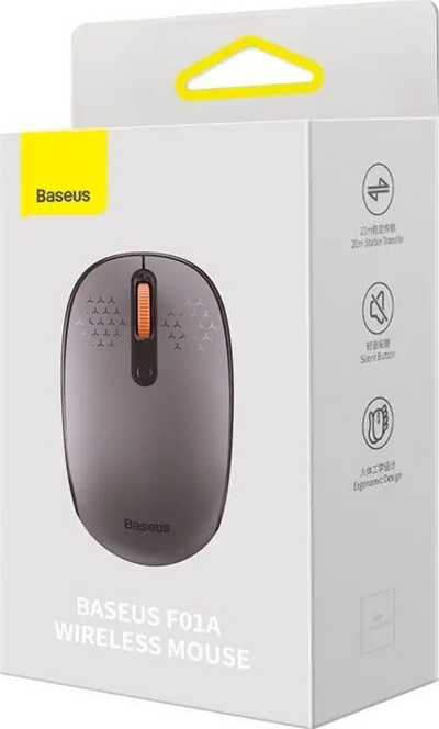 Maus Baseus F01A, wireless, Bluetooth, USB, i hirt