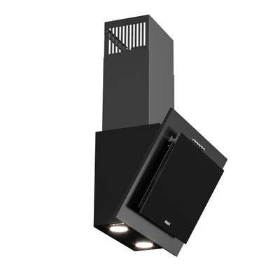 Aspirator kuzhine Maan Black Wall Mounted, 50cm, LED, i zi