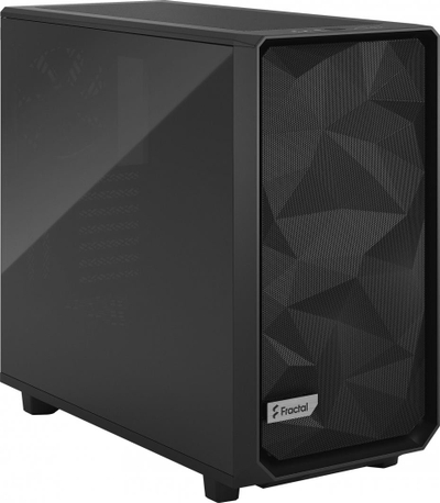 Kasë Fractal Design Meshify 2 TG Dark Tint, e zezë, Midi Tower