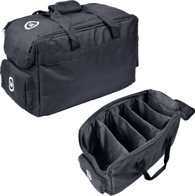 Çantë transporti Light4Me PAR BAG për 4 drita LED PAR, 47x26x29cm, e zezë