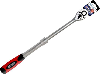 Çelës Dedra, 1/2'', 72T, CRV 6140, 305-445mm, i hirtë