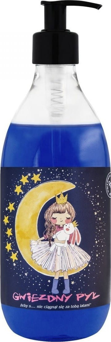Xhel dushi LaQ Shots Star Dust, 500 ml, me pompë, blu
