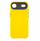 Маска за телефон YAXO Leather Gear Slim, MagSafe, за iPhone Air, жолта