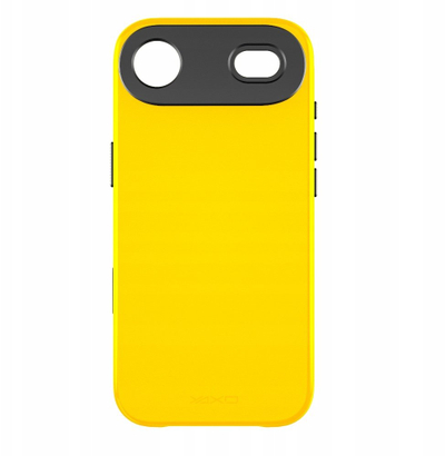 Маска за телефон YAXO Leather Gear Slim, MagSafe, за iPhone Air, жолта