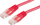 Kabllo rrjeti ROLINE UTP Patch Cable Cat 5e, 3 m, e kuqe