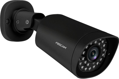 Kamerë sigurie Foscam G4EP, PoE, Full HD 1080p, e zezë
