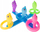 Loja me unaza Bigtoys Serso Fish Game BGR0046, plastike, 5 peshq, me ngjyra