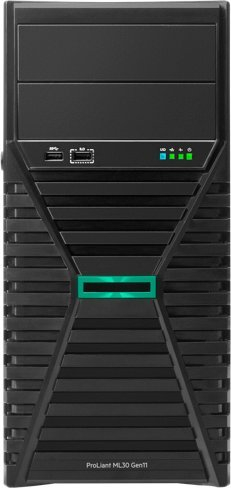 Server HPE ProLiant ML30 Gen11 E-2434, 3.4GHz, 16GB DDR5, 800W, i argjendtë