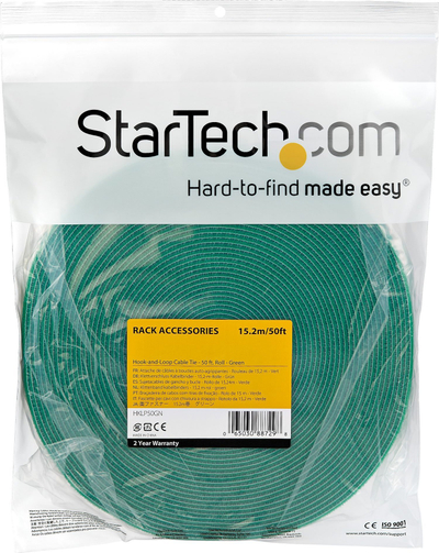Rrip kabllosh StarTech HKLP50GN, 50ft, ngjyrë jeshile