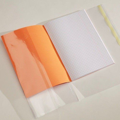 Kapak vetëngjitës për libra S4 Transparent, 29.5x44.5 cm, transparent