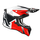 Helmetë motocross Airoh Strycker Blazer, XXL, e kuqe e bardhë e zezë