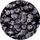 Sekuina dekorative Brewis Broken Sequins, holografike, 6mm, e zezë, 10g