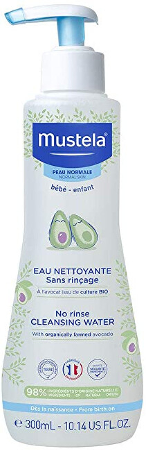 Ujë micellar pa shpëlarje për foshnje Mustela No Rinse Cleansing Water, 300ml