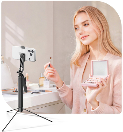 Selfie stick dhe tripod Orico SPM170, Bluetooth 5.2, 1/4", i zi
