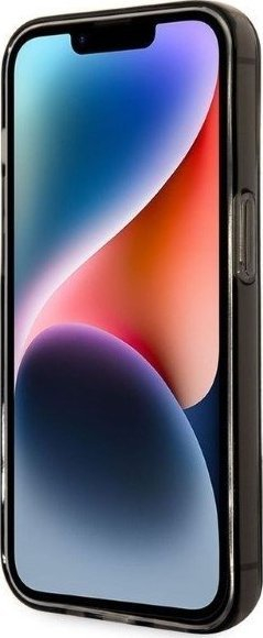 Kapak telefoni Karl Lagerfeld Ikonik KLHCP14LHNIKTCK, për iPhone 14 Pro, hardcase, i zi