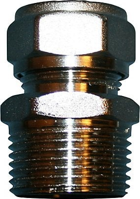 Nipel kompresioni Golan Pipe Systems 20x3/4", metalik, për instalime sanitare