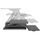 Stacion pune ergonomik Maclean MC-882, i zi