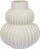 Vazo dekorative qeramike H&amp;S Collection Ceramic Flower Vase, 15.5 cm, e bardhë