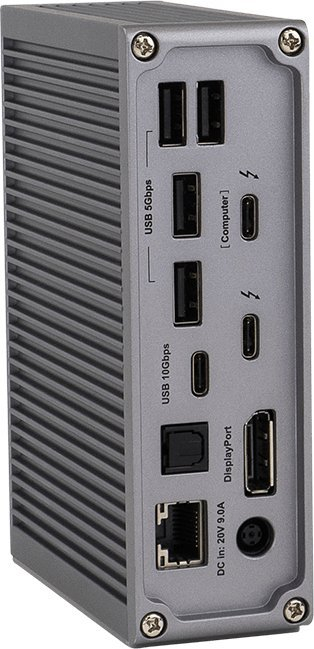 Dock Thunderbolt 3 CalDigit TS3 Plus, 15 porta, gri
