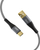 Kabllo USB EFB USB A në USB C, set 2x2m, 60W QC 3A, gri tekstil